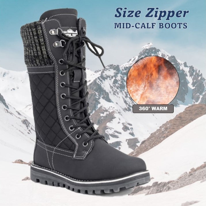 Sadie™ | Thermal Insulated Waterproof Faux Fur Snow Boots