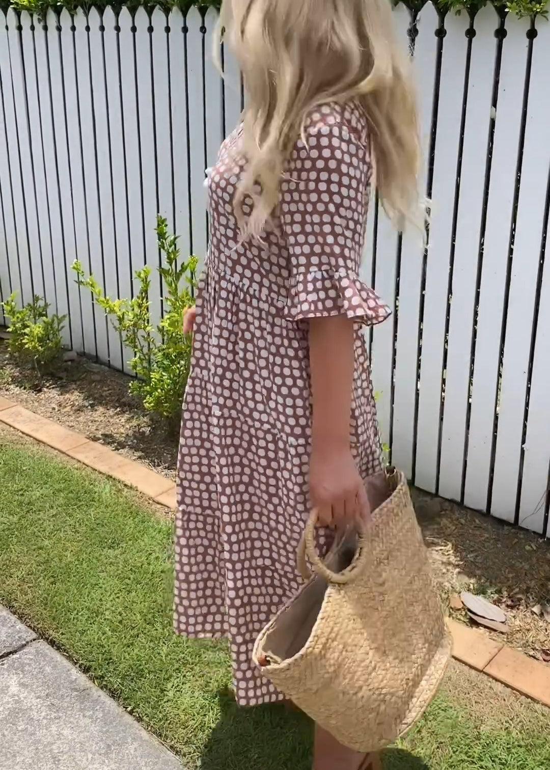 Alessia™️ | Vintage Casual Maxi Summer Dress