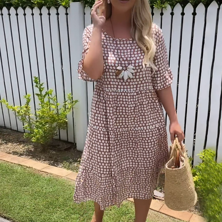 Alessia™️ | Vintage Casual Maxi Summer Dress