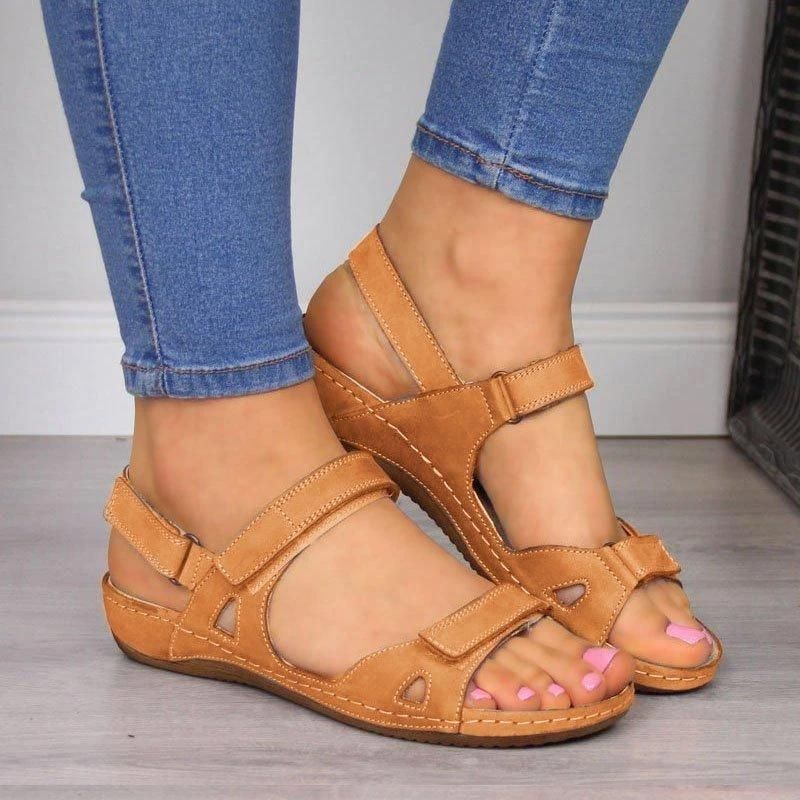 Raelynn | Comfortable Orthopedic Low Heel Sandals