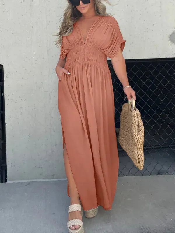 Cambria™ | V-Neck Maxi Dress