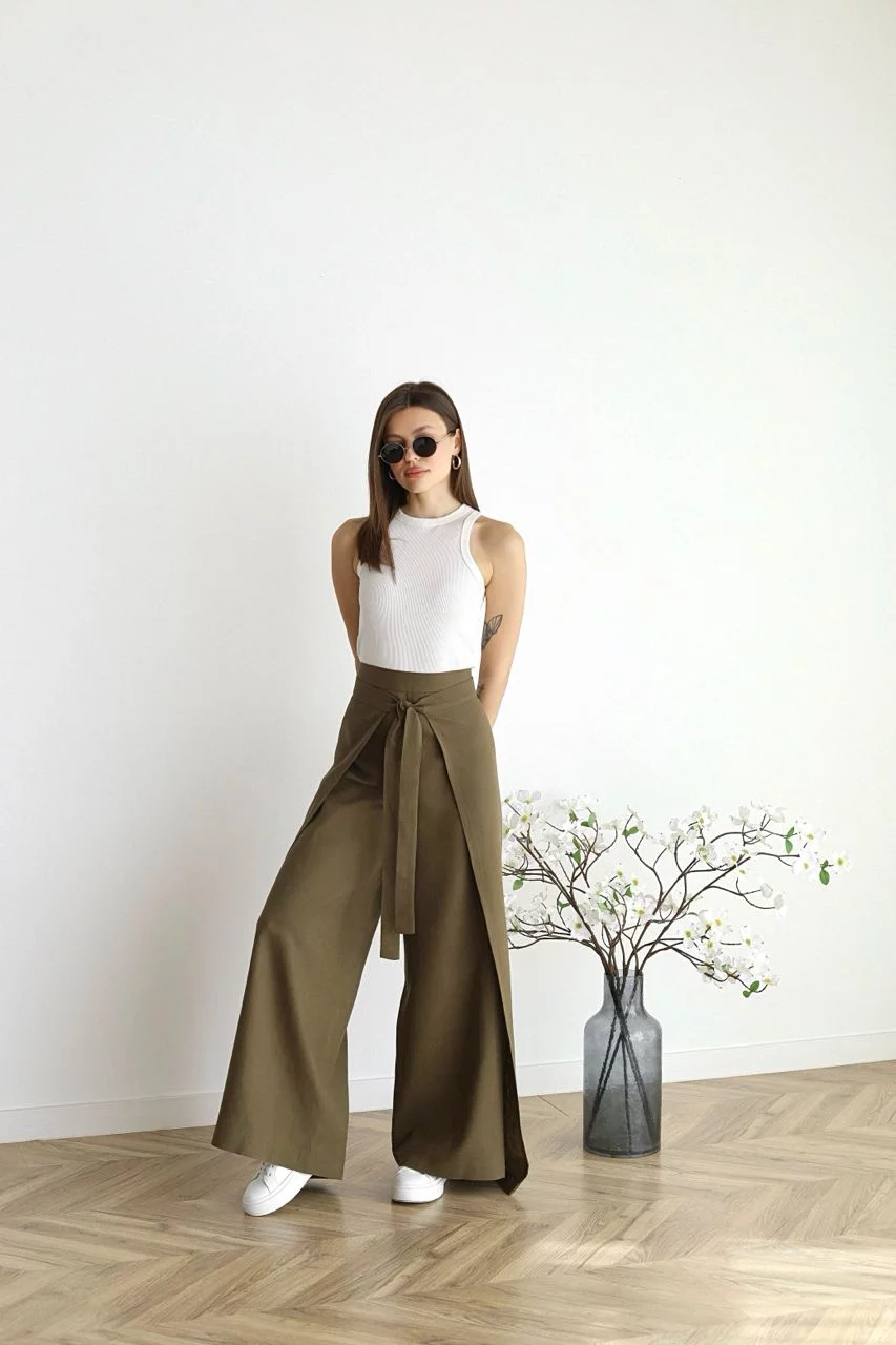 Ava | Elegant Wide-Leg Pants