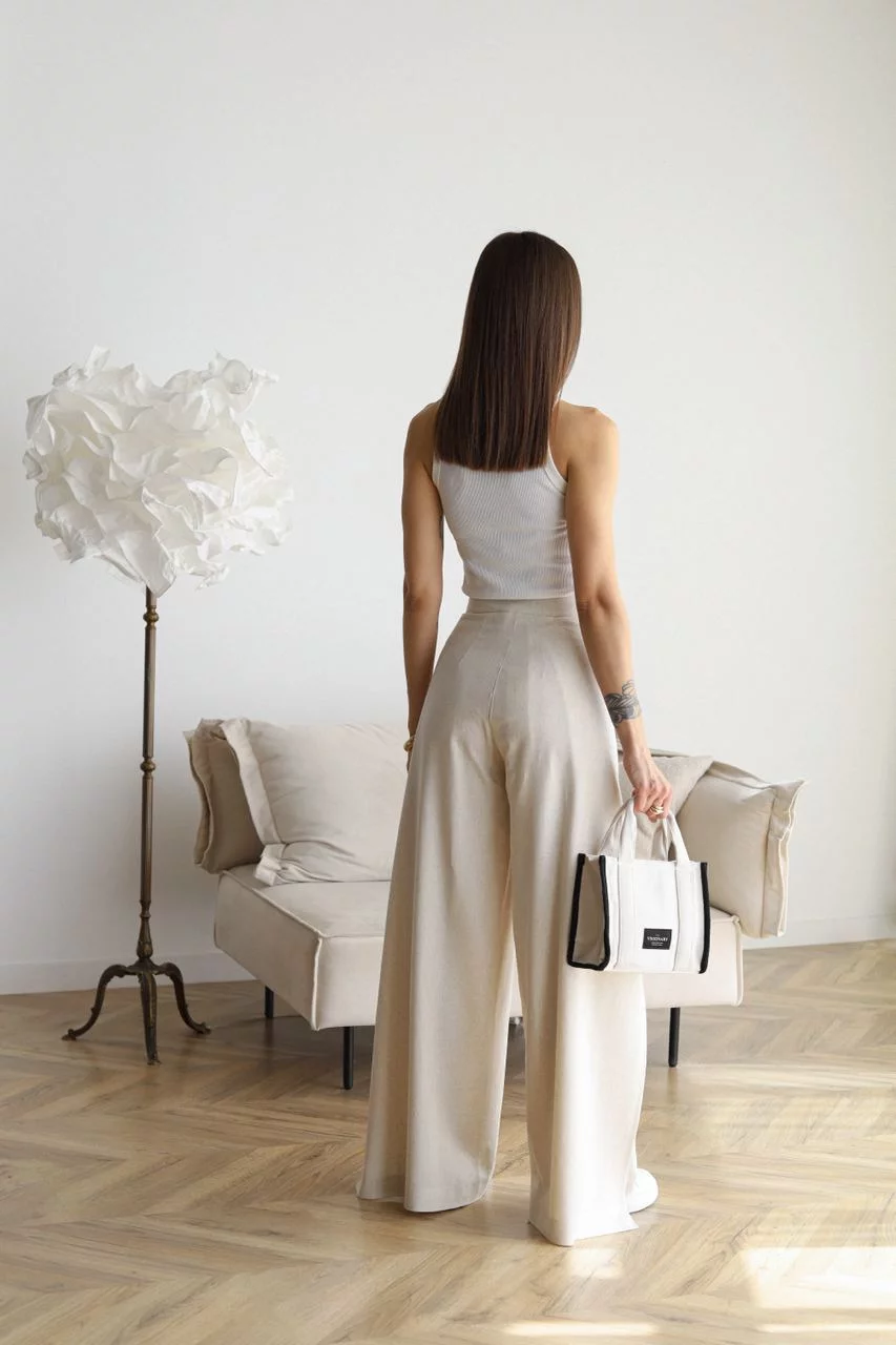 Ava | Elegant Wide-Leg Pants