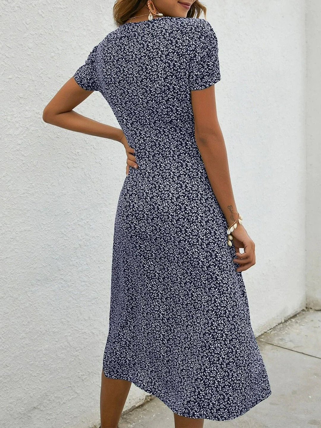 Evangeline™ | Elegant Button Down Dress