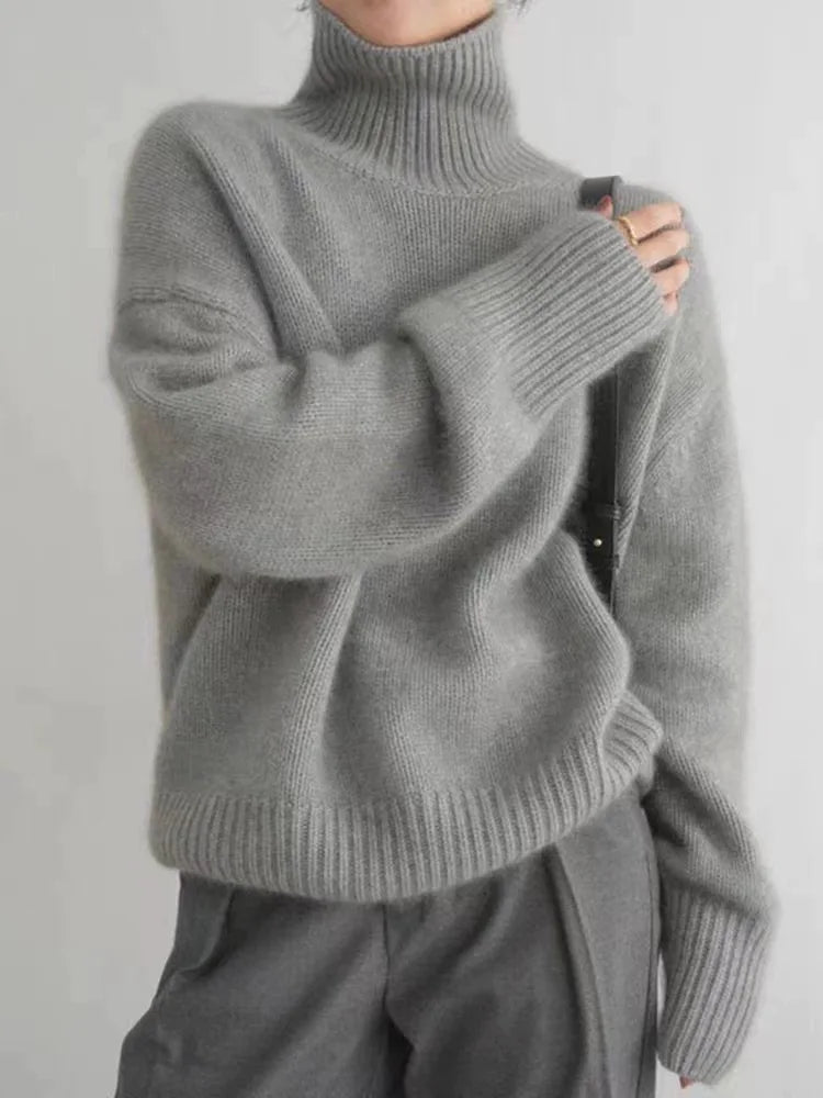 LOUISE | Cashmere Turtleneck Sweater