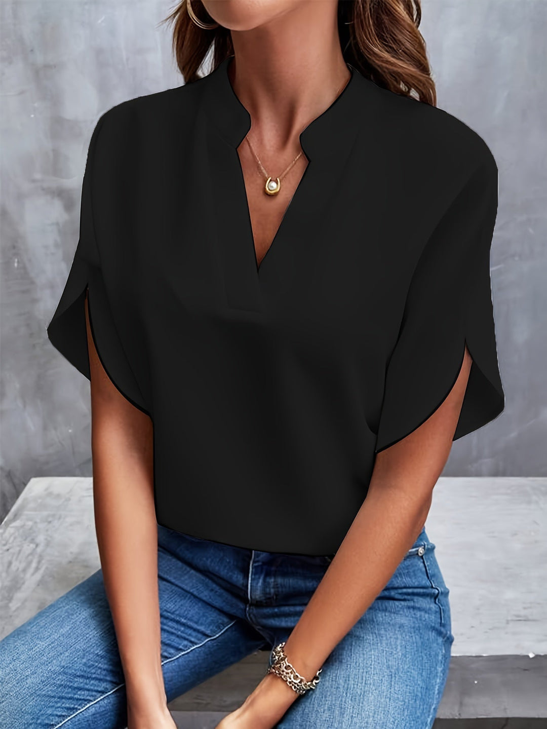 NICOLE | ELEGANT LOOSE BLOUSE