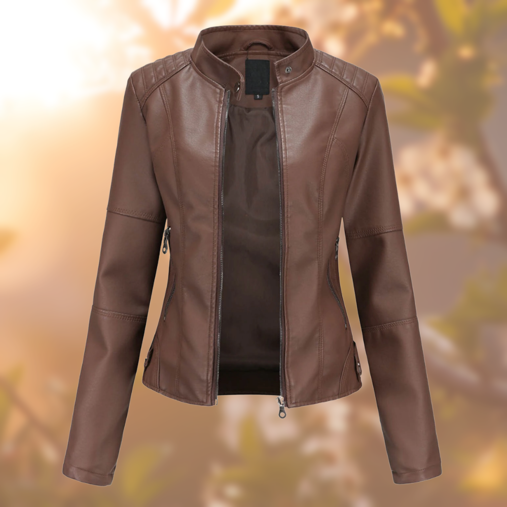 MADELINE | STYLISH LEATHER JACKET