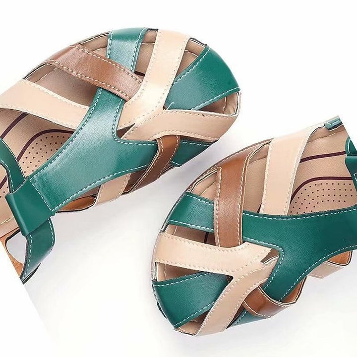 Els™ | Soft Summer Sandals with Low Heels