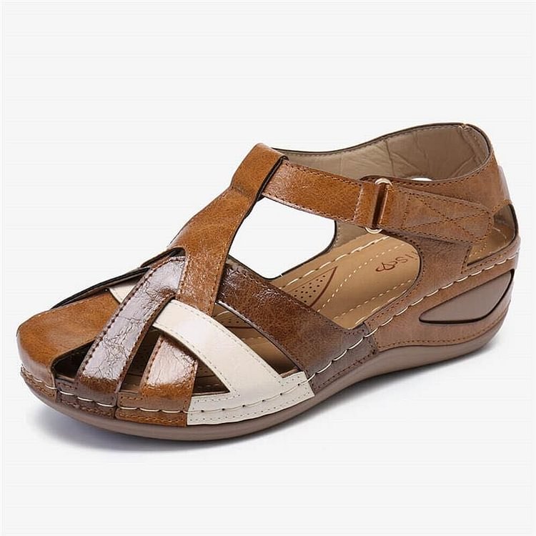 Els™ | Soft Summer Sandals with Low Heels